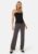 BUBBLEROOM Soft Suit Straight Trousers Petite Dark grey XS – 7333340294253