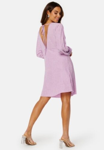 BUBBLEROOM Sonora Open Back Dress Lilac XS – 7333340234624