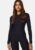 BUBBLEROOM Stefania Soft Rib Top Black L – 7333340267813
