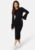 BUBBLEROOM Stella Knitted Viscose Dress Black XL – 7333340250648