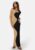 BUBBLEROOM Structure Contrast Dress Black/Beige L – 7333340313398