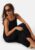 BUBBLEROOM Structure Strap Dress Black L – 7333340299425
