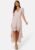 BUBBLEROOM Summer Luxe High-Low Midi Dress Pink / Floral 34 – 7333340234471