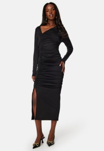 BUBBLEROOM Tara Drawstring Dress Black XL – 7333340262009