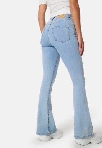 BUBBLEROOM Tove High Waist Flared Superstretch Bleached denim 36 – 7333340283165