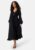 BUBBLEROOM V-neck Strap L/S Dress Black M – 7333340315958