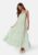 BUBBLEROOM Viscose Strap dress Green/Patterned XS – 7333340317945