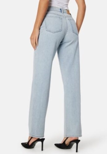 BUBBLEROOM Wide Straight Jeans  Light denim 34 – 7333340283653