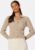 BUBBLEROOM Zadie knitted cardigan Beige melange XL – 7333340147436