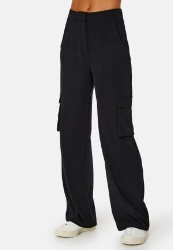 BUBBLEROOM Zandra Cargo Pants Black 38 – 7333340263921