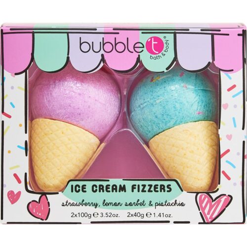 BubbleT Cartoon Ice Cream Bath Fizzer Set 280 g – 5060591036227