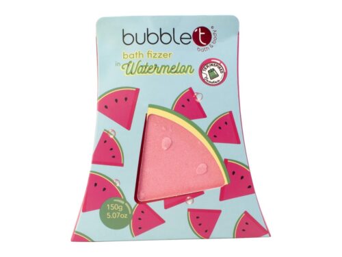 BubbleT Fruitea Bath Fizzer Watermelon – 150 g – 5060591032113