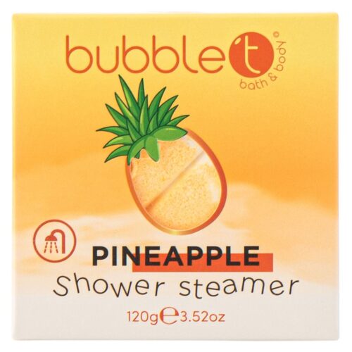 BubbleT Fruitea Pineapple Shower Steamer 120 g – 5060591033806