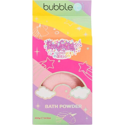 BubbleT Rainbow Fizzy Bath Powder – 400 g – 5060591034766