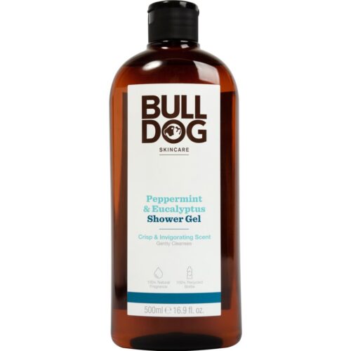 Bulldog Shower Gel Peppermint & Eucalyptus – 500 ml – 5060144646248