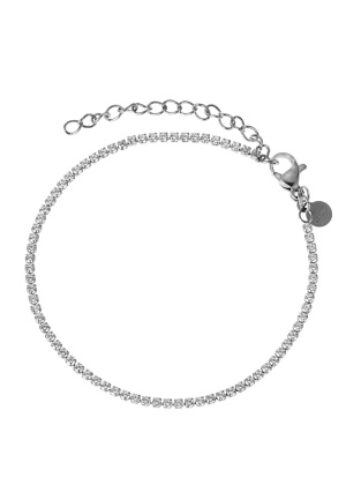 BY JOLIMA Cloe Tennisbracelet Steel One size – 7333343006983