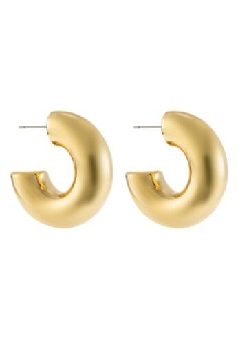 BY JOLIMA Ivy Chunkey Hoops Gold One size – 7333343006464
