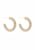 BY JOLIMA Monaco Pave Hoops 23 mm Gold One size – 7333343014803