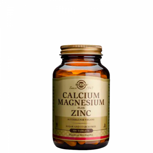 Calcium Magnesium plus Zinc, 100 tabletter – 0033984005204
