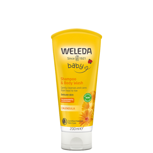 Weleda Calendula Shampoo & Body Wash – 200 ml – 4001638096515