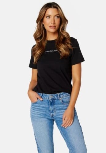 Calvin Klein Jeans Institutional Straight Tee Black M – 8720107635661