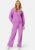 Calvin Klein Jeans Micro Monologo Straight Pants VDR Iris Orchid XS – 8720107179134