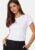 Calvin Klein Jeans Wowen Label Rib Slim Tee YAF Bright White L – 8720109314076