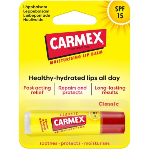 Carmex  Lip Balm Classic Stick SPF15 – 4,2 g – 0083078005238