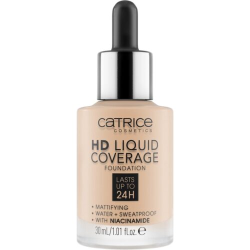 Catrice Hd Liquid Coverage Foundation 010 Light Beige – 30 ml – 4250947598283