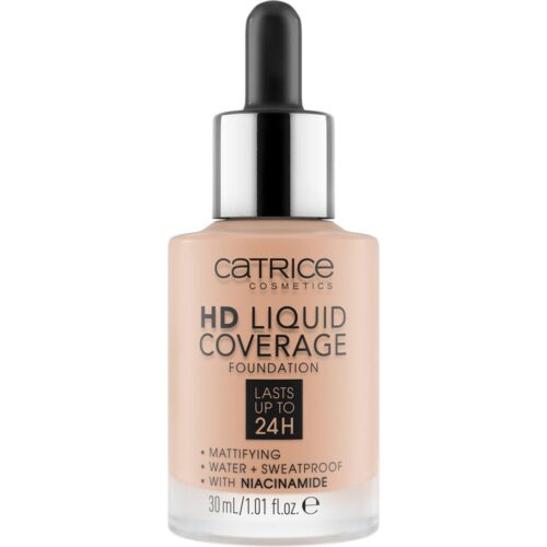 Catrice Hd Liquid Coverage Foundation 020 Rose Beige – 30 ml – 4250947598290
