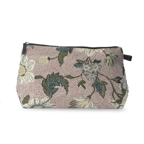 Ceannis Cosmetic Large Flower Linen Dusty Pink 34×20.5×9 cm – 7340035920014
