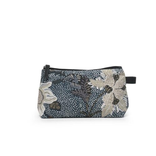 Ceannis Cosmetic Small Denim Blue Flower Linen 21*12*1 cm – 7340035993896