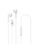 CELLY UP1100TYPEC – USB-C Stereo Wired Earphones – White – 8021735200895