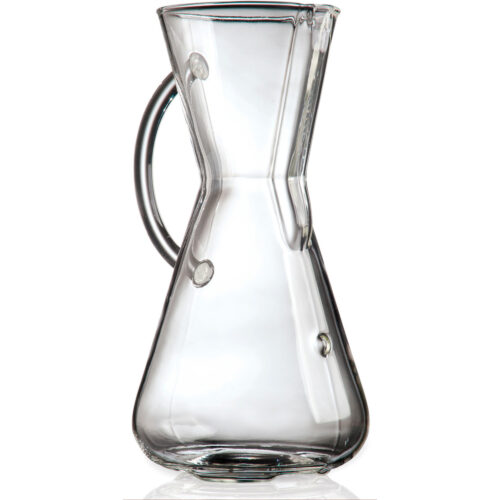 Chemex Kaffetrakter 3 Kopper Glass Handle – 028068001357