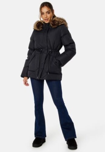Chiara Forthi Daniela Down Jacket Black 34 – 7333340154014