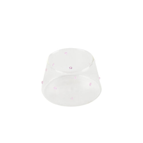 Christiania 1739 Lyslykt 5cm Klar med Rosa Prikker – 7026581085864