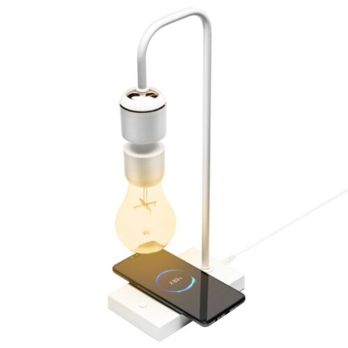 Cleverio Svevende bordlampe Hvit – 7309860647428