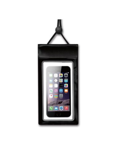 ConnecTech water repellent bag with strap for smartphones. Black – 5706808019156