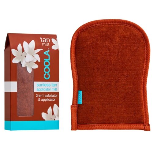 COOLA Sunless Tan 2-in-1 Applicator & Exfoliator Mitt – 0855011007094