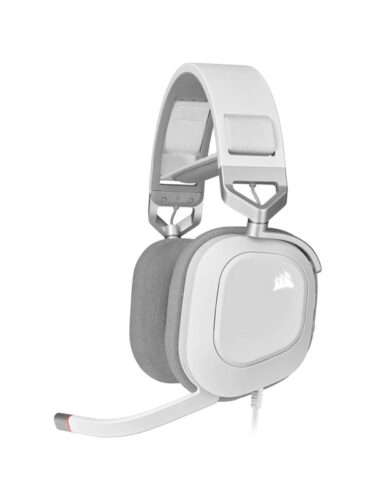 Corsair HS80 RGB USB Premium Gaming Headset – White – 0840006644521