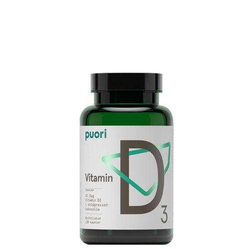 D3 Vitamin D, 120 kapsler – 5710789001826