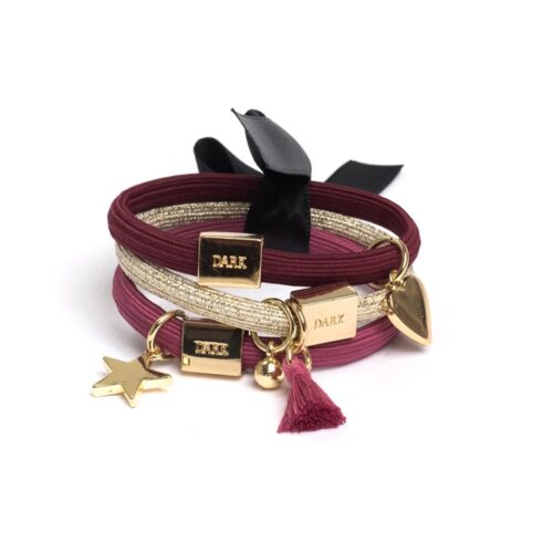 Dark Hair Ties 3 pk Charm Combo Berries – 7028210007384
