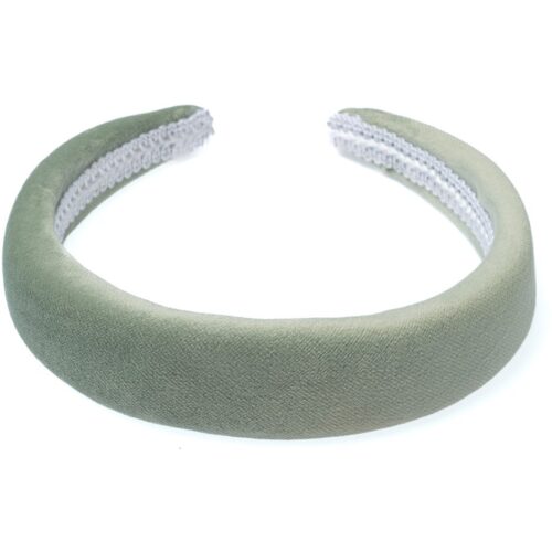Dark Velvet Hair Band Broad Aqua Green – 7028210079022