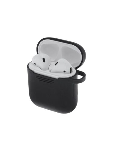 Deltaco AirPods Silicon Case Black – 7333048041593