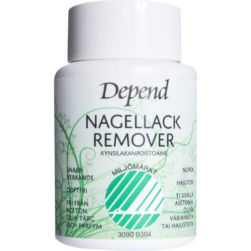 Depend Ecolabelled Svanen Remover Dip-In – 75 ml – 7391715080108