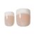 Depend Press & Go French Look Rosa Square Kort – 7391715803028