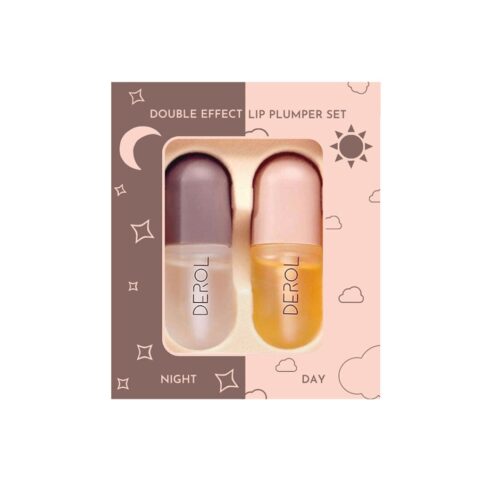 Derol Day & Night Lip Plumper Duo Set – 11 ml – 7090026210005