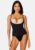 DORINA Alina Shaping Torsette BK0001 Black L – 4894728467476