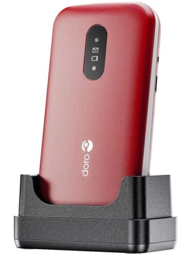Doro 2821 4G – Red – 7322460085070