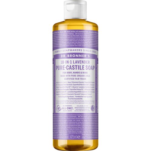 Dr. Bronner’s Magic Soaps Lavender 475 ml – 0018787243008